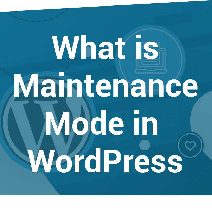 maintenance mode wordpress